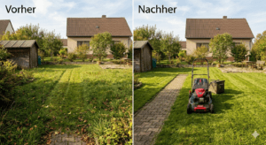 Gartenpflege im Erzgebirge – Rasenmähen und Pflegearbeiten im Garten